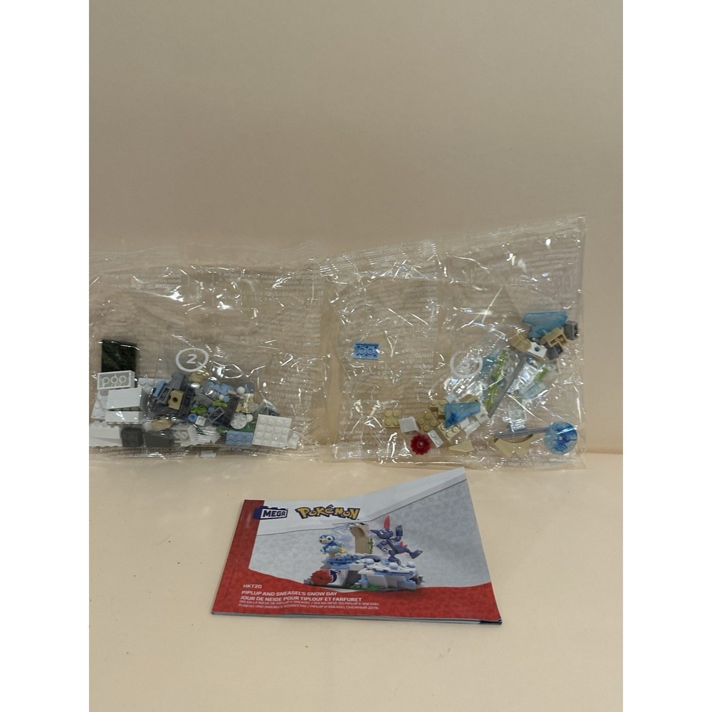 Mega Pokemon Piplup And Sneasels‎ Set ( Not Complete)